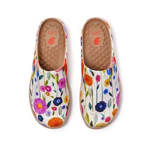 UIN Women's Comfort Shoes Casual slippers (RICH BLOOMS MALAGA)